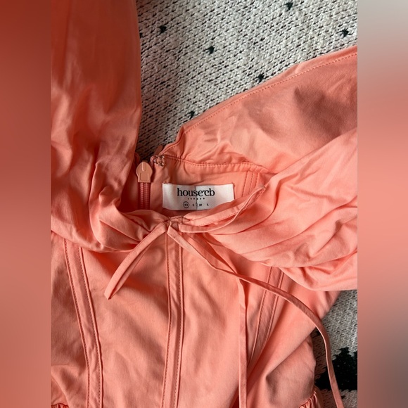 House of CB EMMELINA SORBET COTTON CORSET SUNDRESS - Picture 5 of 6